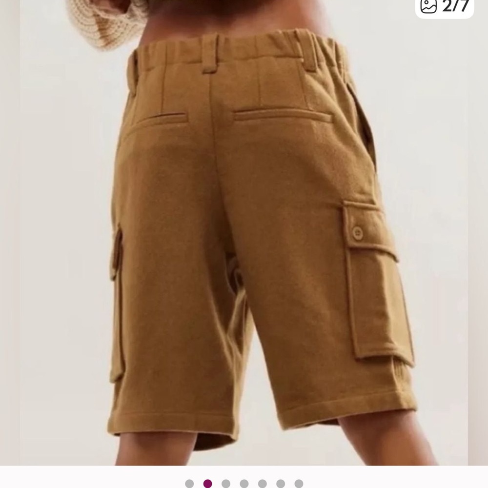 Free People Charli Longline Shorts - Picture 2 of 7